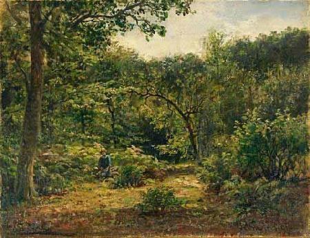 Hermann Eschke Landschaft auf Vilm France oil painting art